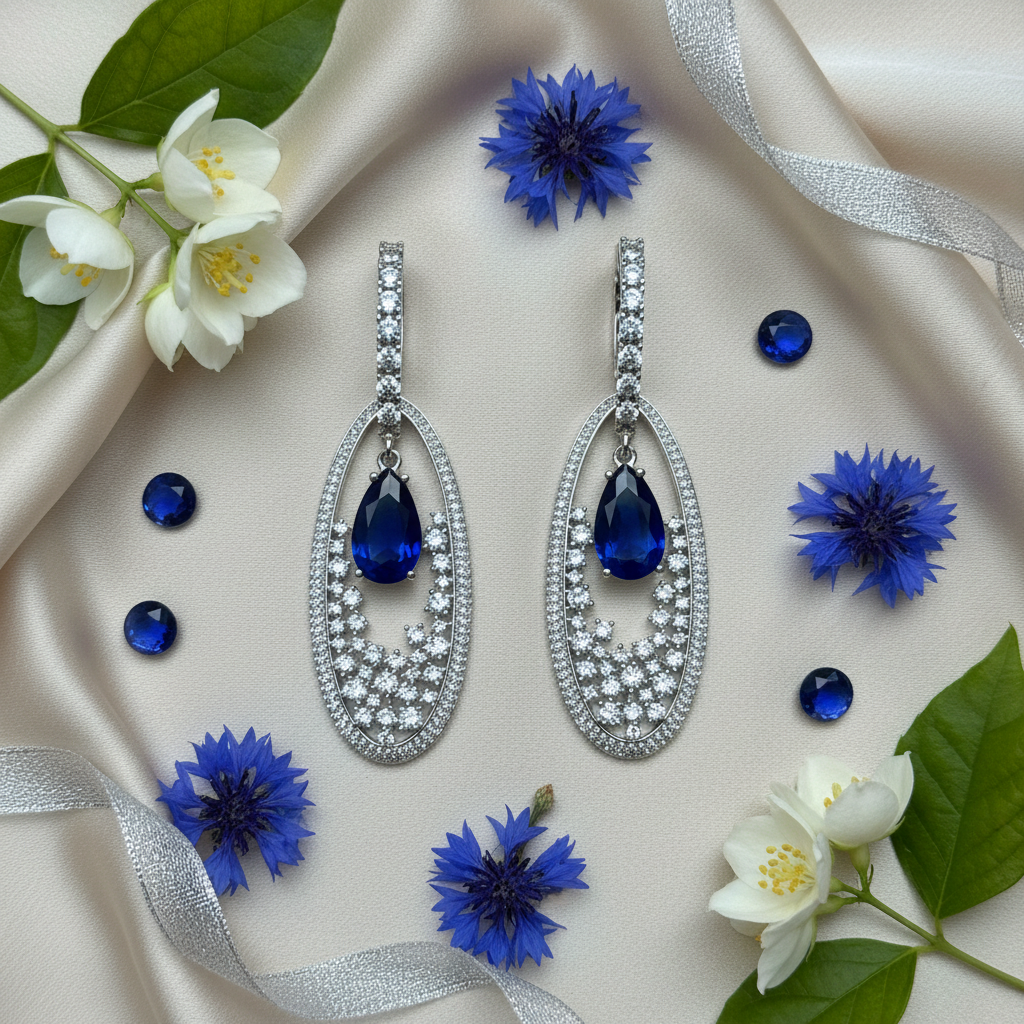 Aarza Drops in Sapphire Mist